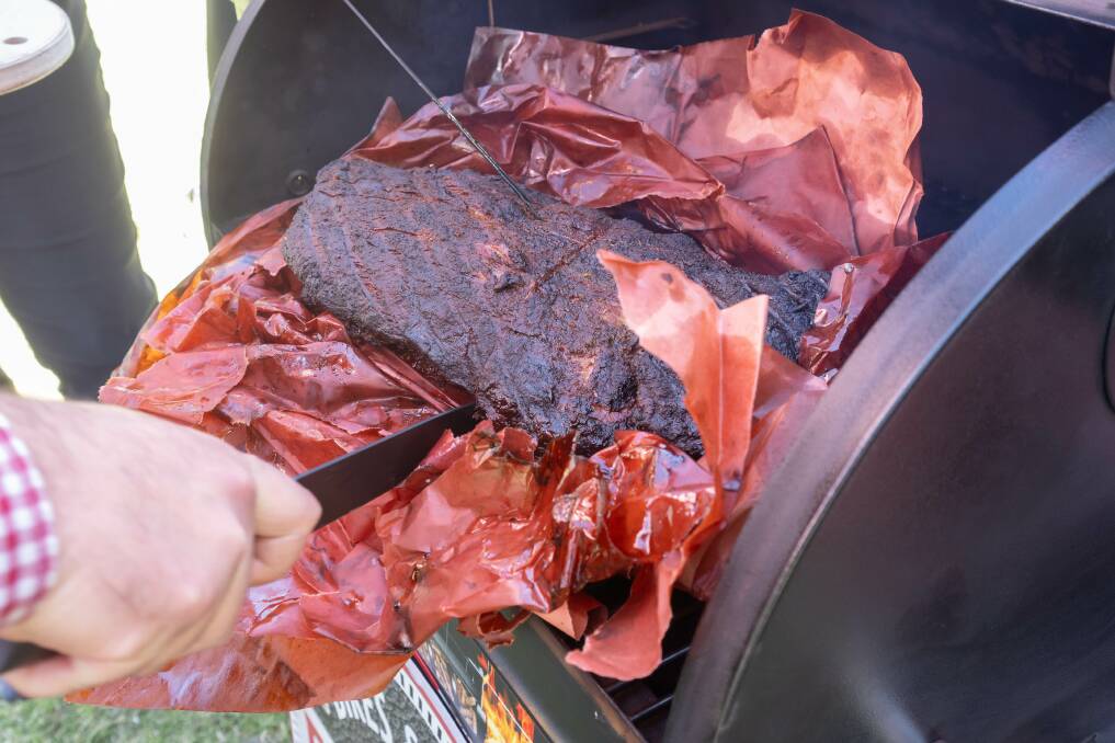 The festival will feature of the region's finest 'low and slow' cooked barbecue like this award-winning Jack's Creek brisket. Picture by Peter Hardin