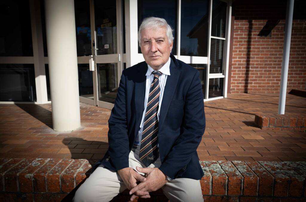 Uralla Shire Council mayor Robert Bell says now that the decision is made the local government's priority is helping residents benefit from the wind project as much as possible. File picture by Peter Hardin
