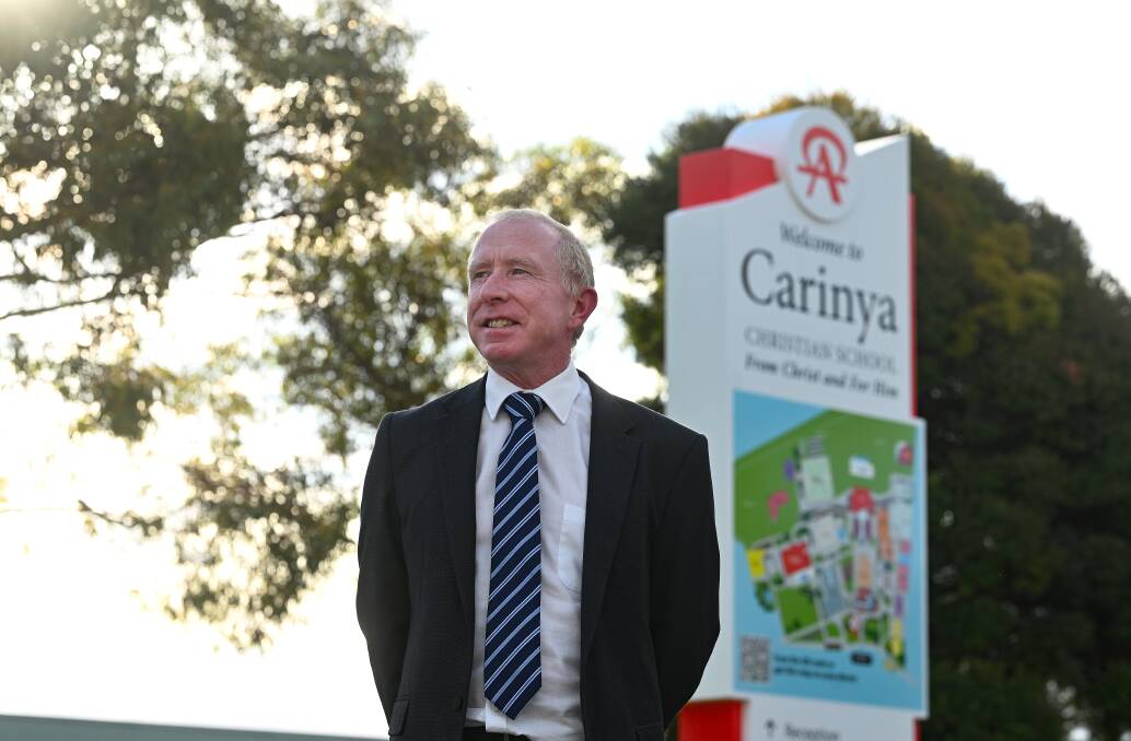 Carinya Christian School principal David Jones says Tamworth and Calala have grown substantially, and there is a rising need for more educational facilities. Picture by Gareth Gardner