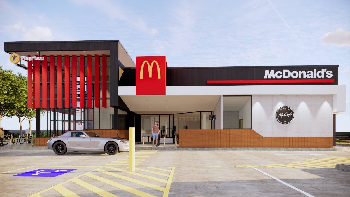 South Tamworth McDonald's 3D renderings of remodel | Supplied
