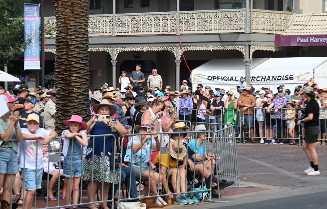The return of the much-beloved Country Music Parade attracted large crowds of both visitors and locals alike. Picture by Gareth Gardner