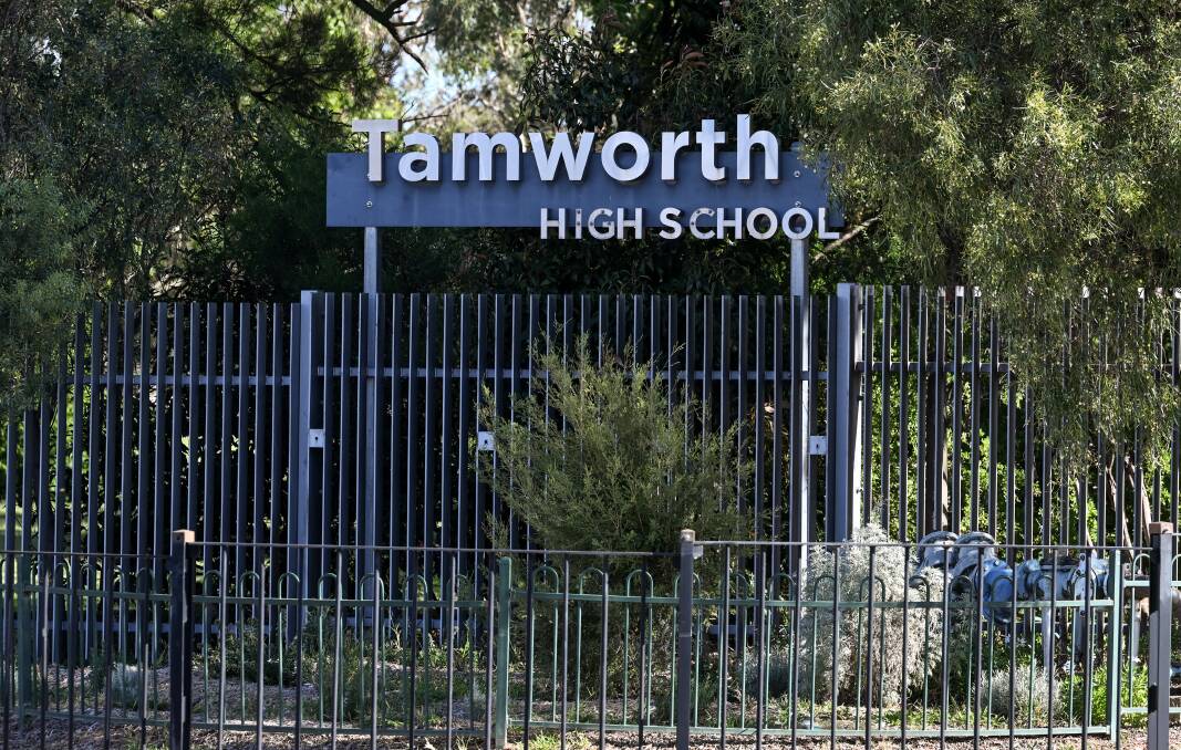 Tamworth High received more than $475,000 in federal funding to upgrade the school's toilet facilities. Picture by Gareth Gardner