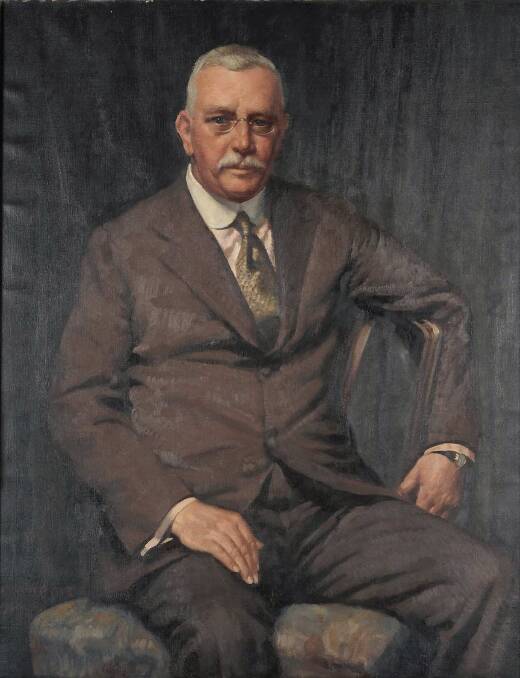 SELF PORTRAIT: Norman Carter, Portrait of Howard Hinton, 1936, Oil on canvas, Gift of the Students of the 1935-6 Session, 1937.