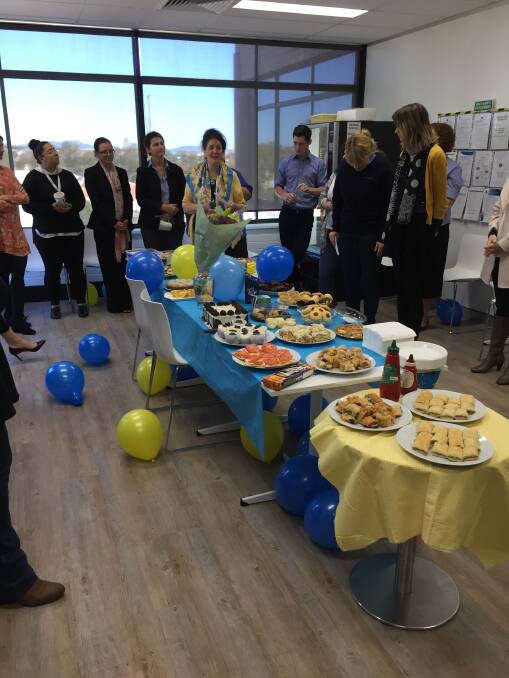 The Leader team hosted a Biggest Morning Tea event during the week. 