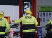 Fire and Rescue crews attended the emergency at Bunnings on Wednesday. Pictures by Gareth Gardner.