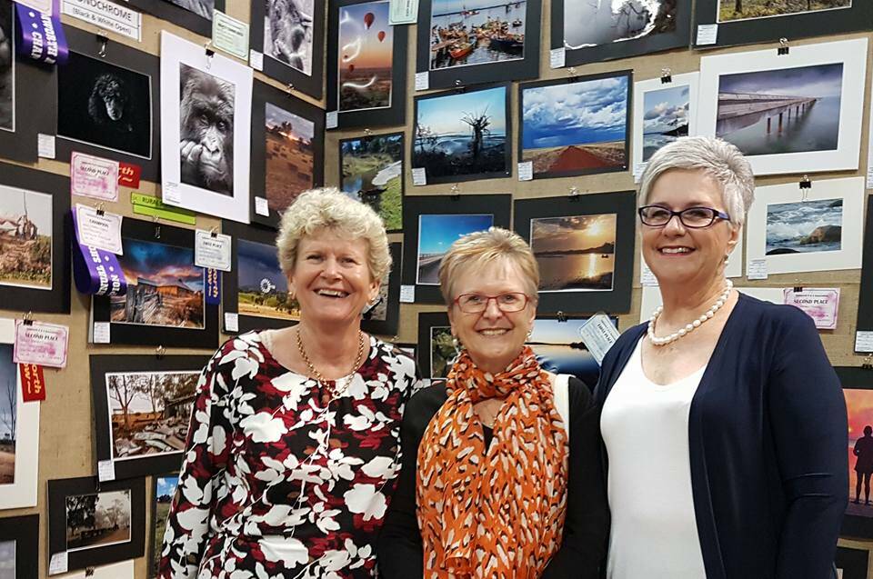 Tamworth Show Champions left to right Cheryl Randall, Sharon Gosson and Margaret  Pannan. Angelina Nelson was unavailable for the photo.