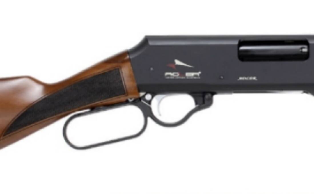The controversial Adler shotgun at the centre of the ongoing debate.