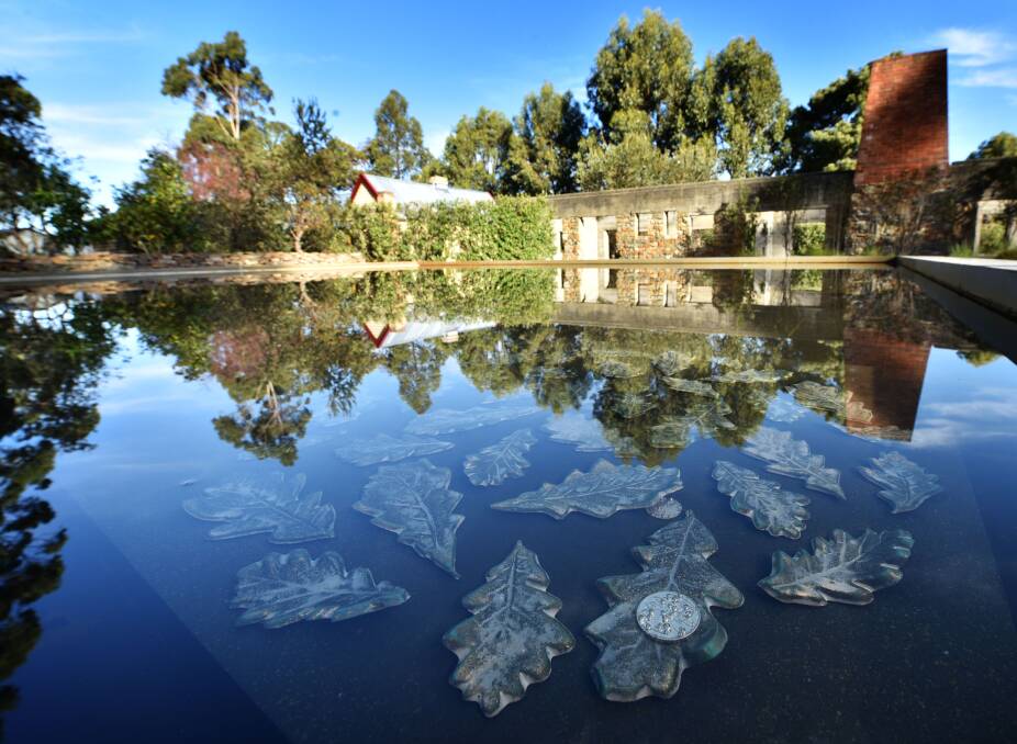 IN MEMORY: The Memorial Garden reflection pool at Port Arthur's historic site dedicated to victims of the 1996 massacre. Pictures: Scott Gelston