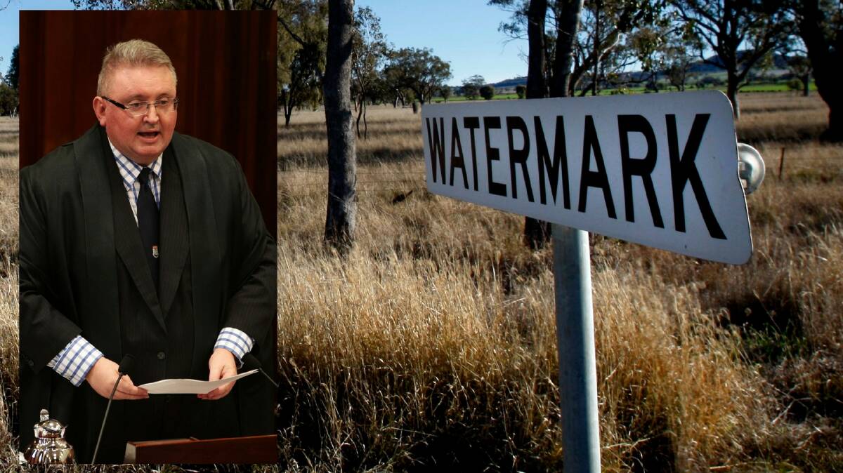 DODGED: New Resource Minister Don Harwin didn't directly answer questions about Shenhua put to him in parliament.