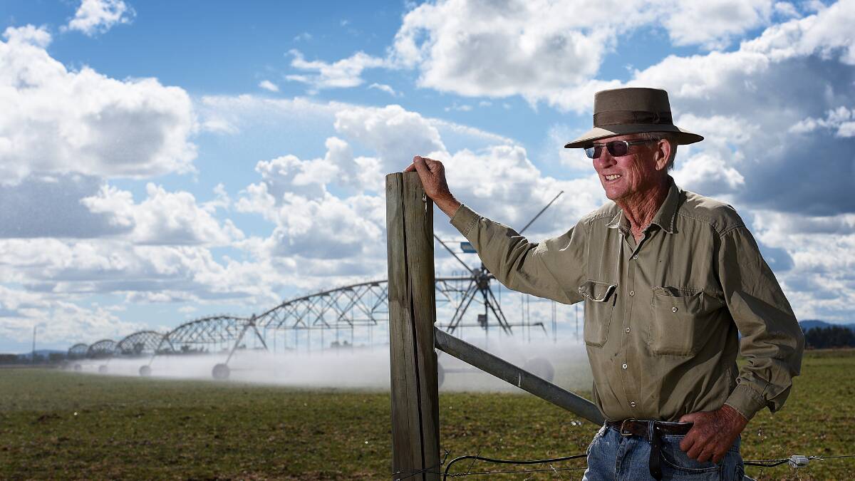 PUMPED: Irrigator David Gowing say the decision is huge win for local irrigators. Photo: Gareth Gardner 120417GGD02