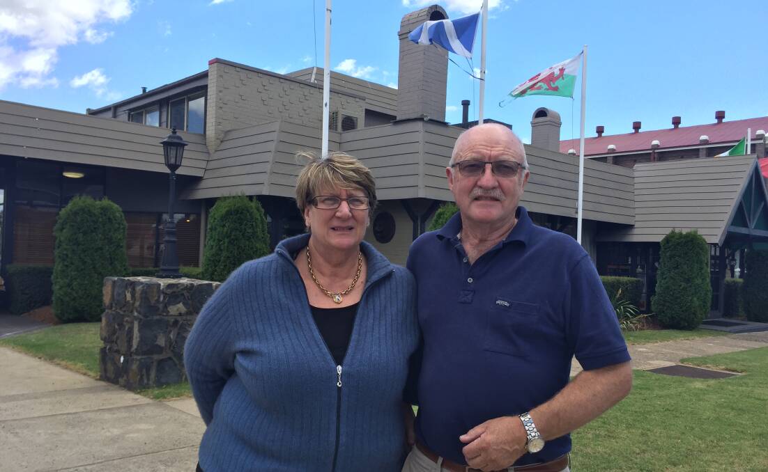 BUSINESS IS GOOD: Sharon and David Harris' Glen Innes motel has experienced a business boom from the nearby wind farm construction. Photo: Steve Evans