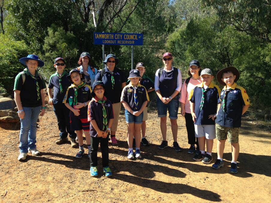 DYB DYB DOB DOB: The Scouts cubs travelled from across the region to do their best at the Tamworth Marsupial Park.