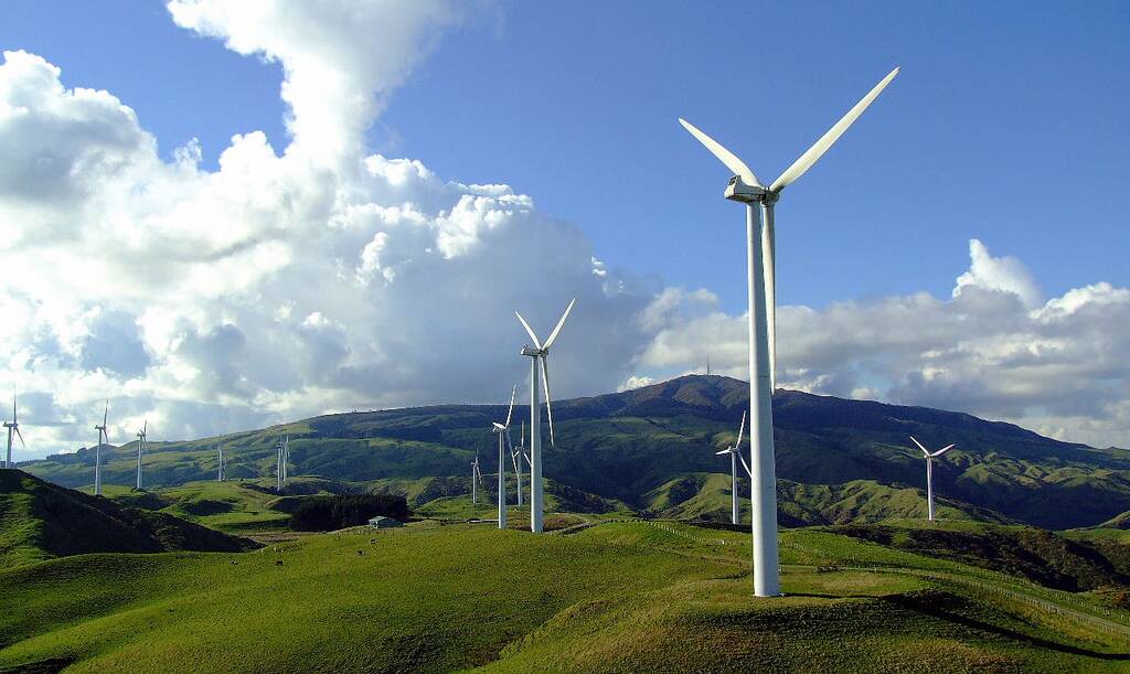 OPPORTUNITY: Te Apiti Wind Farm, which has become a popular tourist attraction in New Zealand. 