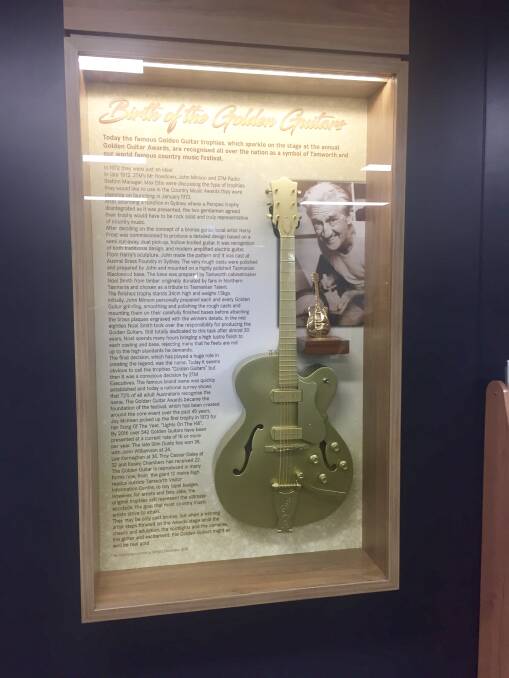 The Golden Guitar story pays tribute to John Minson.