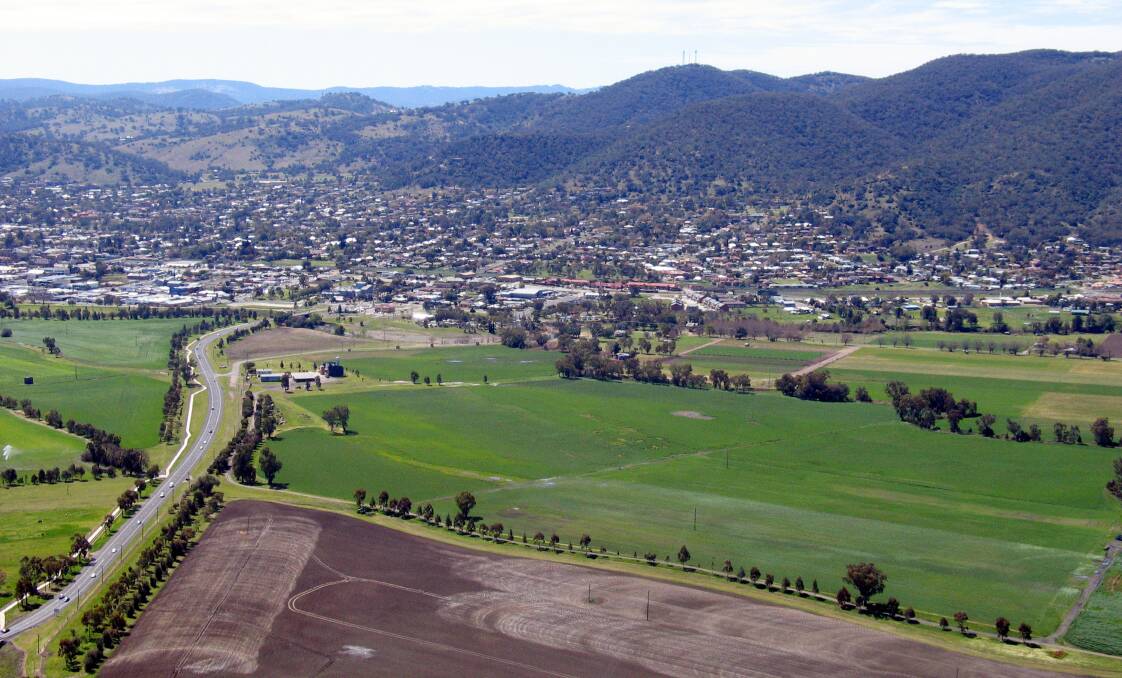 ABOVE: Tamworth has plenty of room for more housing development, including high rise aparments.