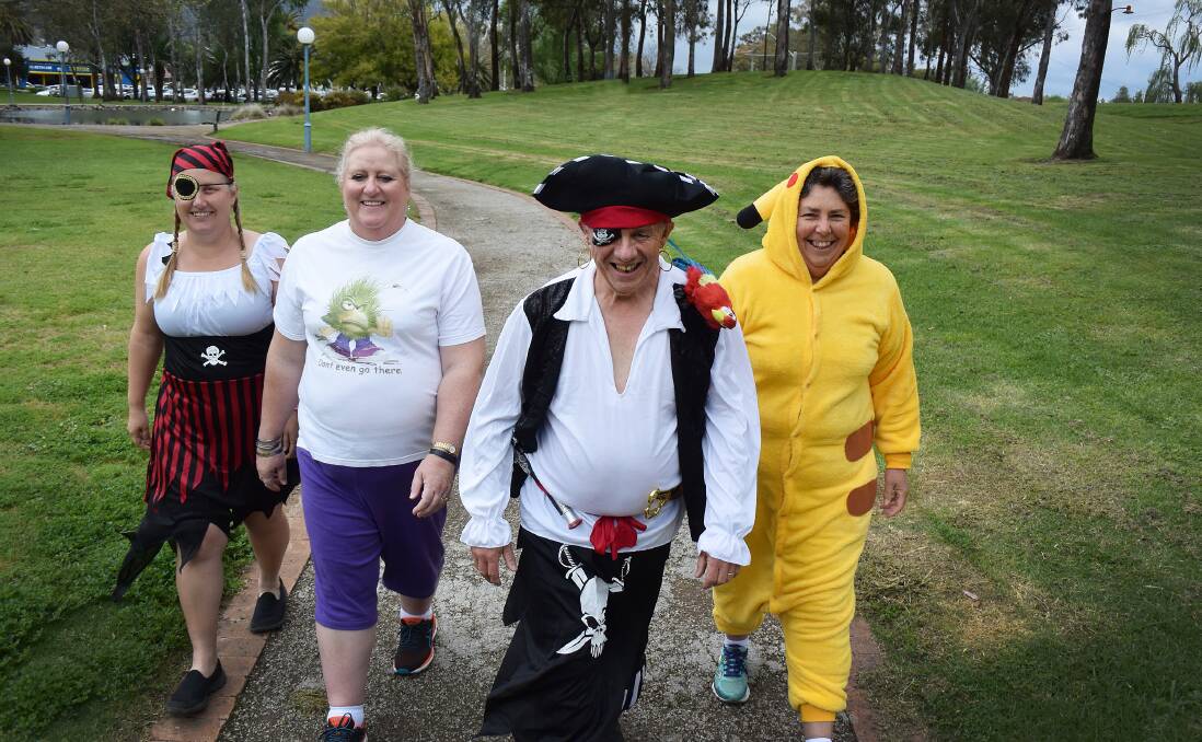 Pirates get fit in the park