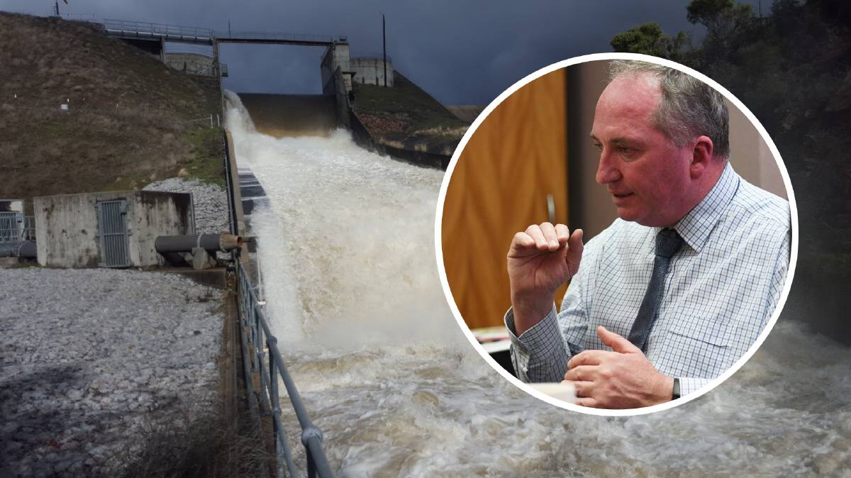 NOT ADDING UP: Barnaby Joyce said the NSW government's costing of Dungowan was high compared to other dams expansions.
