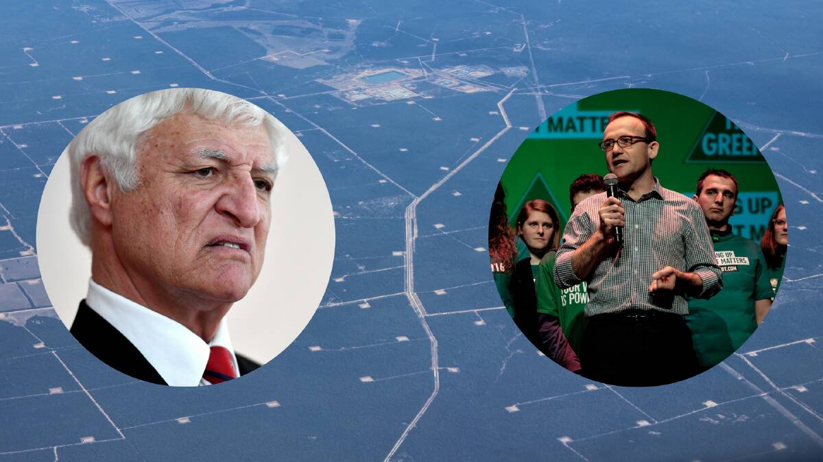 UNLIKELY ALLIES: Bob Katter and Greens MP Adam Bandt have issued a joint call for a royal commission into the coal seam gas industry.
