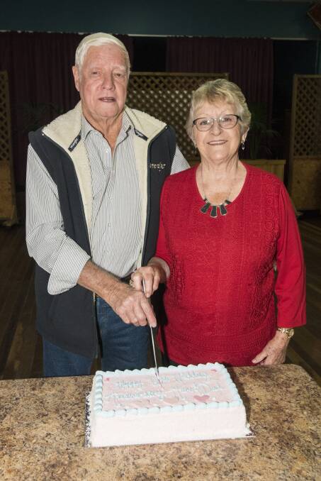 STILL IN LOVE: Six decades late and the couple are still going strong. Photo: Peter Hardin 140517PHC014