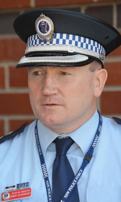 Police raid: Barwon crime manager Detective Inspector David Silversides. Photo: Barry Smith
