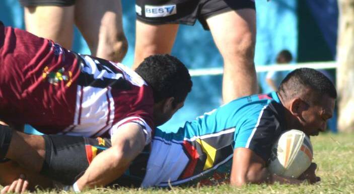 Finals hopes: The Macintye Warriors have played sparkling rugby league which has led to a flood of tries all season. Photo: Grace Cobb