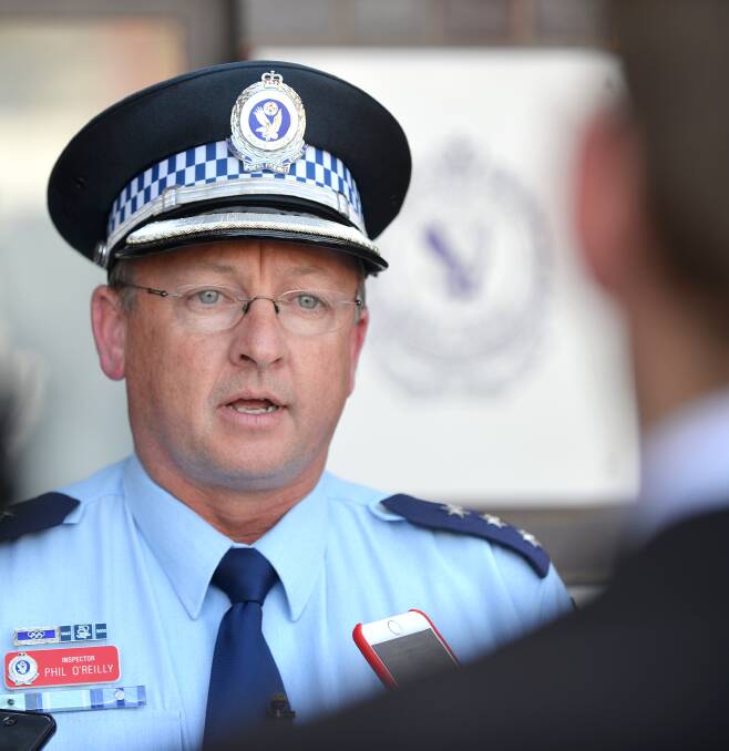 Community win: Oxley Chief Inspector Phil O'Reilly said despite most property crime categories falling, locals should not be complacent and continue to lock-up.
