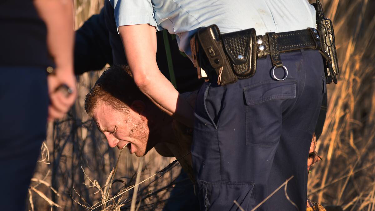 In custody: Thomas Gould was arrested in the Peel River. Photo: Peter Hardin
