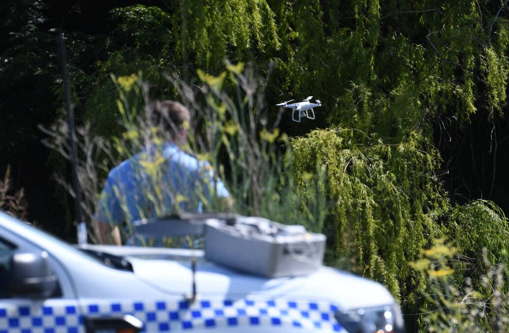 The Oxley police drone.