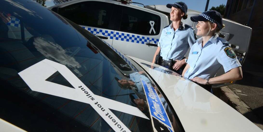 Targeting perpetrators: Oxley police domestic violence liaison officers, Senior Constables Mel Houlihan and Kareena Gill, work with senior police to review suspects at risk of committing DV offences in the Tamworth area.