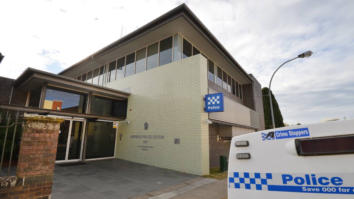 Bail refused: Geoffrey Croft was arrested in Dumaresq St in Armidale on Wednesday and questioned at Armidale Police Station by detectives.