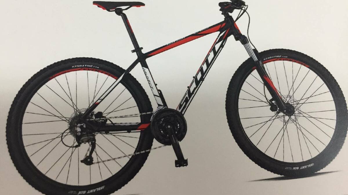 Appeal for help: The mountain bikes stolen from Kevin Bartlett Cycles in Tamworth. Photos: Oxley Police