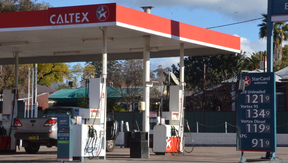 PUMP POWER: The Gunnedah Caltex service station is among 2000 in NSW required by law to upload petrol prices to a NSW government website.