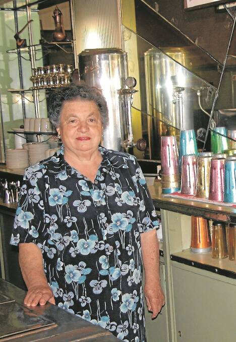 IN MEMORY: Tributes are flowing for Loula Zantiotis, who was well-known for her warm smile at the Busy Bee Cafe in Gunnedah, after she died peacefully on Friday. 
