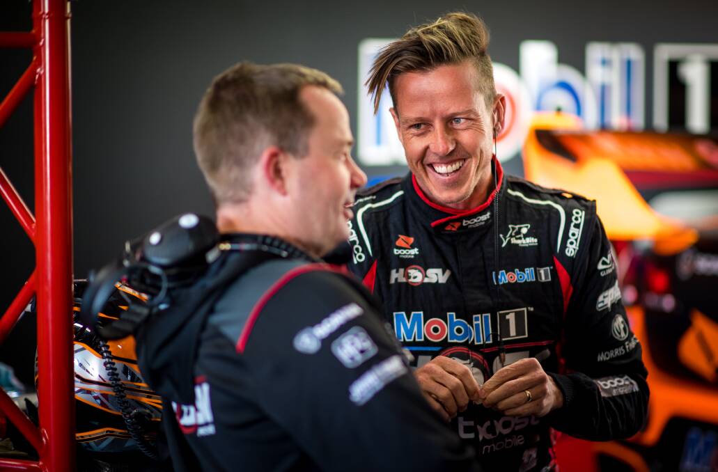 HOPING FOR BETTER: James Courtney has had a difficult season, but hopes the 161 laps of the Bathurst 1000 can lead to a good result.