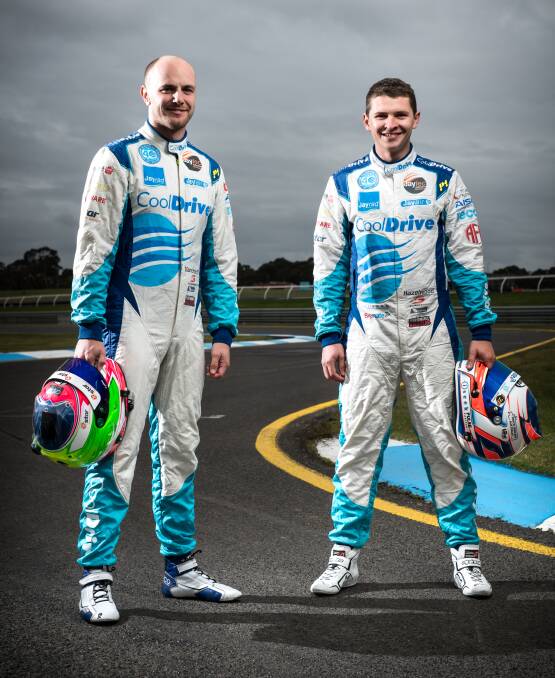 READY TO ROLL: Tim Blanchard will share his Commodore with Todd Hazelwood in this year's Bathurst 1000. Blanchard is set to make his seventh Great Race start, Hazelwood his first.