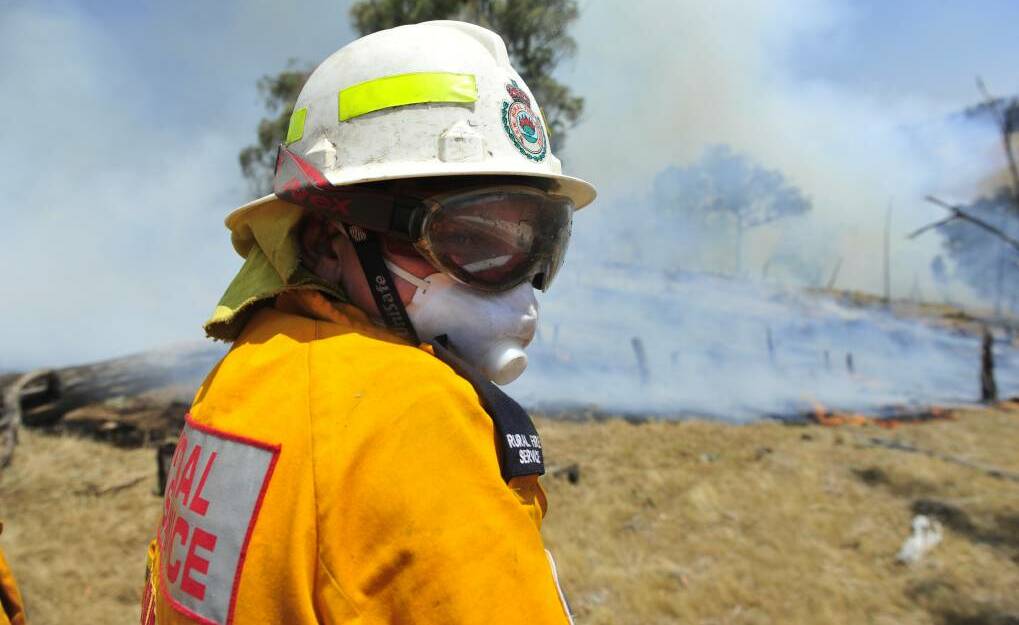 FIRE READY: Rural Fire Service crews are urging locals to be fire ready this weekend. Photo: File Photo