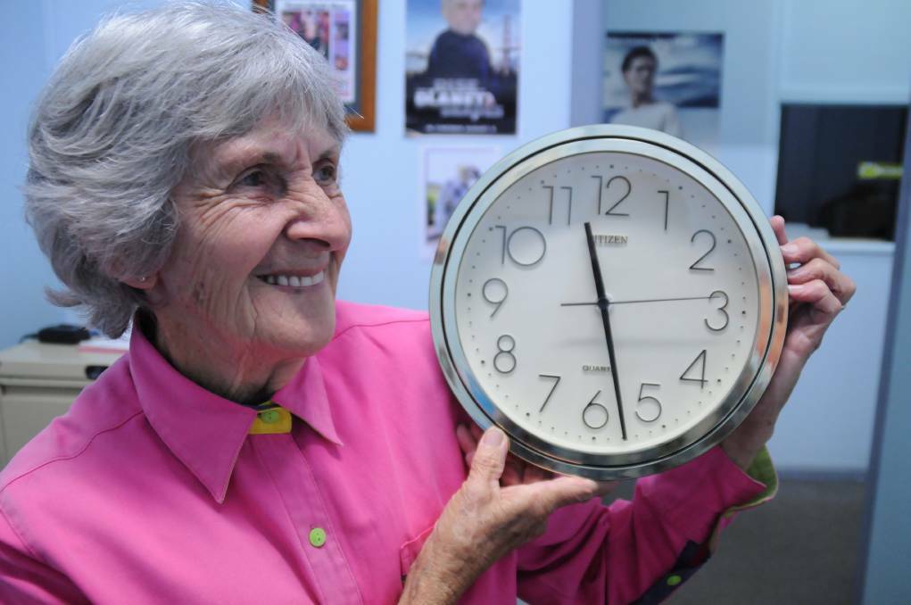 FIGHTING ON: CAD's Judith Law has been fighting to shorten or scrap daylight saving for decades. 