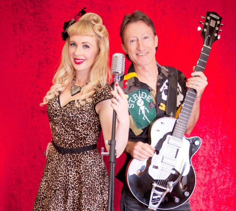 Lawrie and Shelley Minson will groove till you move at The Albert Hotel 1.30pm.