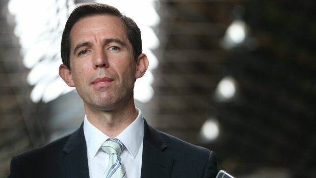 Education Minister Simon Birmingham says the new university reform package deserves to pass the Parliament.  Photo: Louise Kennerley
