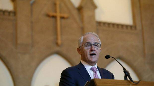 Prime Minister Malcolm Turnbull says religious freedoms are important in Australia. Photo: Alex Ellinghausen
