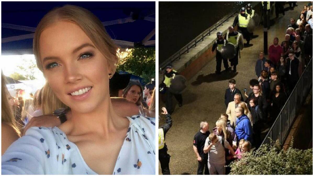 Sara Zelenak is missing after the terror attack in London. Photos: Facebook and Hetty Images