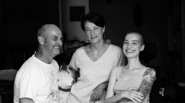 Sian Grahl with her mother Marita Murphy and father Bo Grahl.  Photo: Sian Grahl
