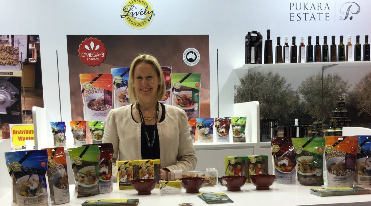 NUTRITION: Jacqui Donoghue's business Lively Linseed Products is a multiple award-winner, including an excellence in export award at the recent New England North West Regional Business Awards. She will now compete at the state finals in Sydney on November 25.