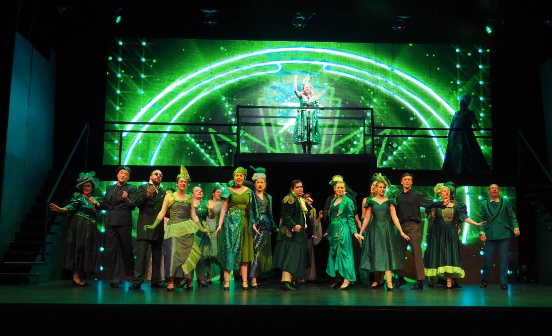 The ensemble in Oz. Photo: Emily Docking