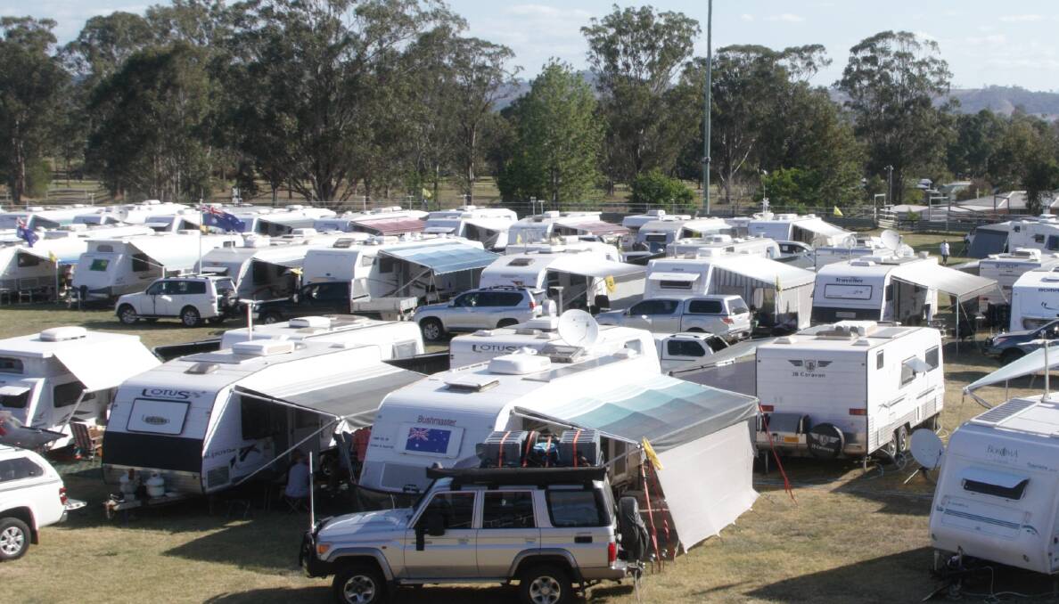 ON THE ROAD: The Australian Caravan Club heads to Bingara soon.