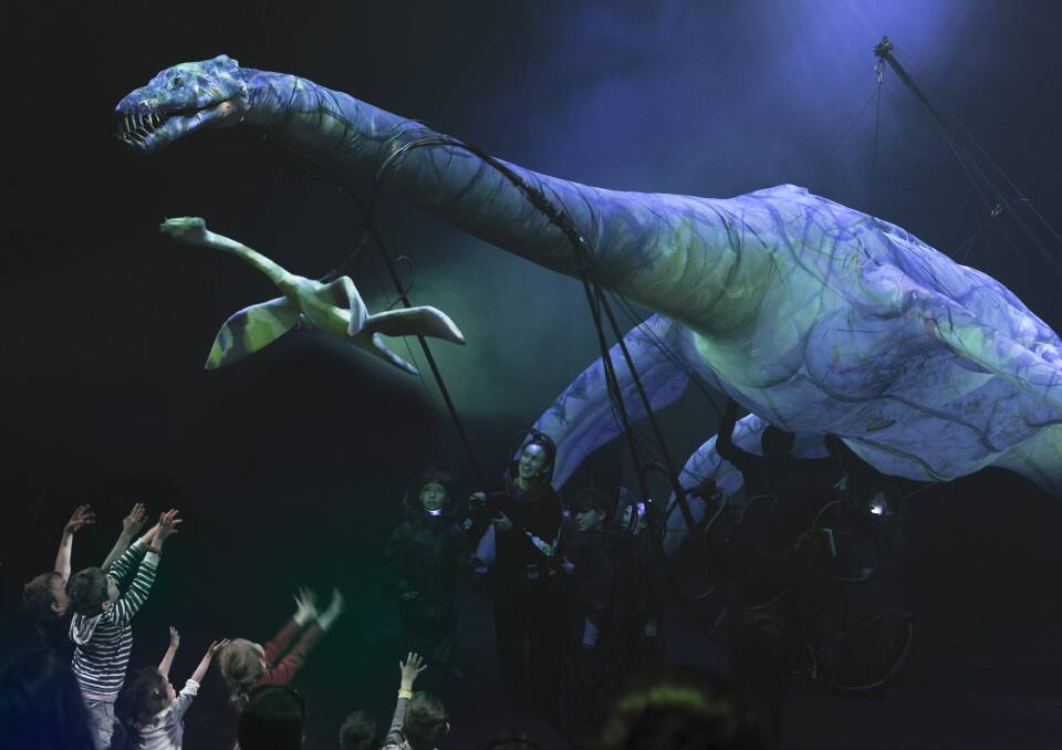Erth will be back at TRECC in July with their show Prehistoric Aquarium, after their three sold-out shows of more than 400 people for Dinosaur Zoo.