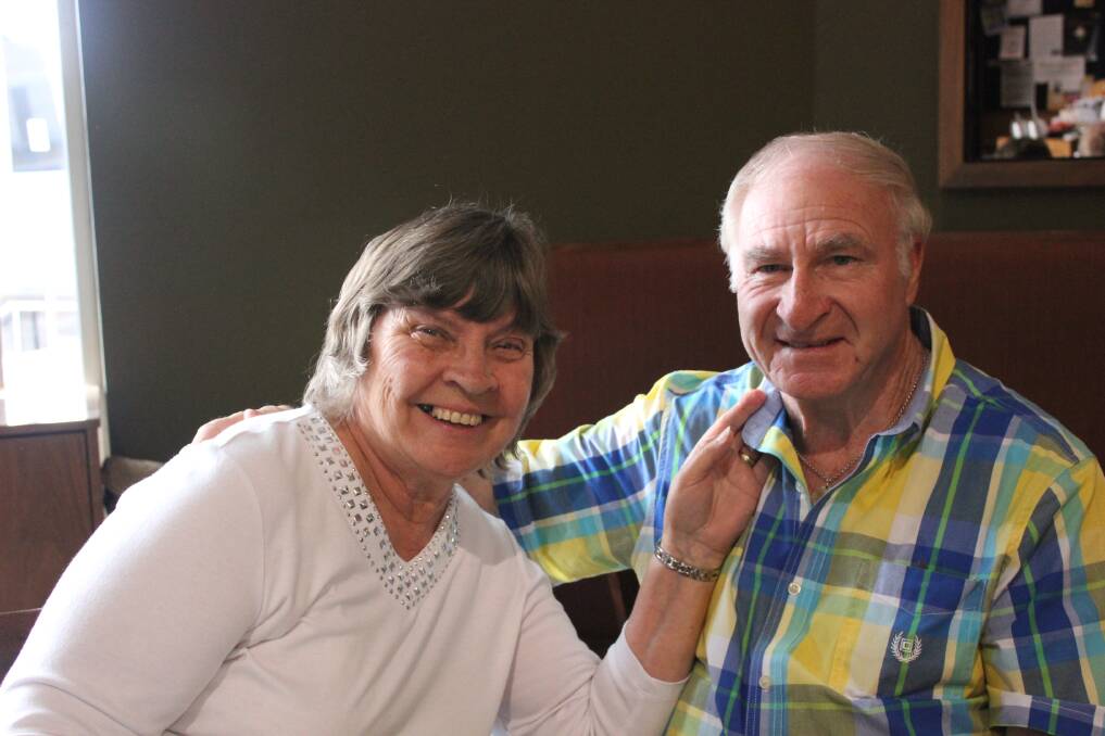 Janet and Roy Edmonds have been married for 32 years after meeting in America.