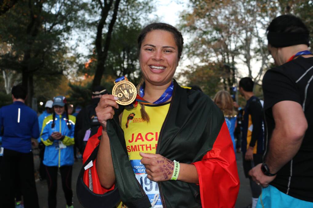 GRADUATE: Success story Jacinta Smith will talk at the Indigenous Marathon Program night on Wednesday.