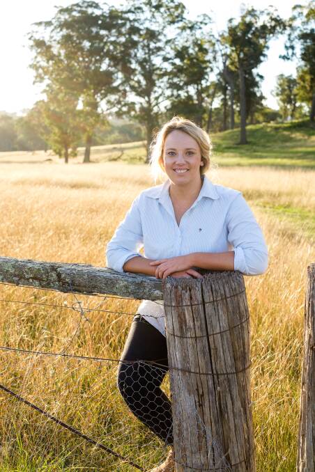 IMPRESSIVE: Peta Bradley's achievements include a current Australian Wool Education Trust undergraduate scholarship and 2014's UNE Vice-Chancellor's Award for Outstanding Academic Performance. Photo: Antony Hands