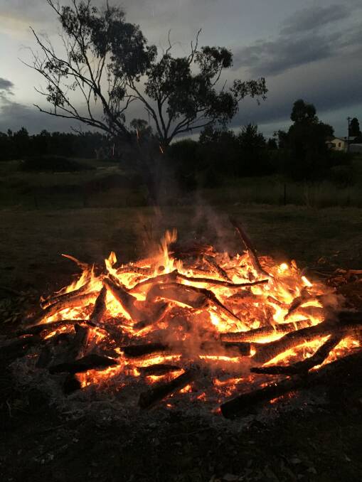 TAKE CARE: Fire permits will need to be obtained before burning in the open from August 1, as the NSW Rural Fire Service declares the start of the bushfire danger period. Photo: Carolyn Millet